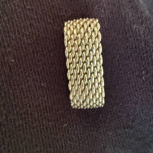 Tiffany & Co Somerset Mesh Ring - Picture 5 of 5